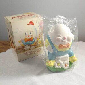 1984 Avon Humpty Dumpty Piggy Bank NOS